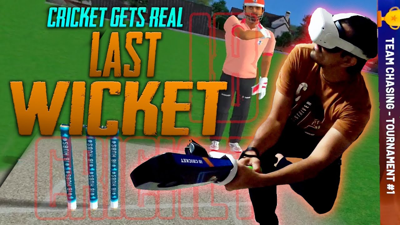 First Tournament in Career Mode | Super Close Match - IB CRICKET - Ep 4 | Meta Quest 2 | VR Gameplay