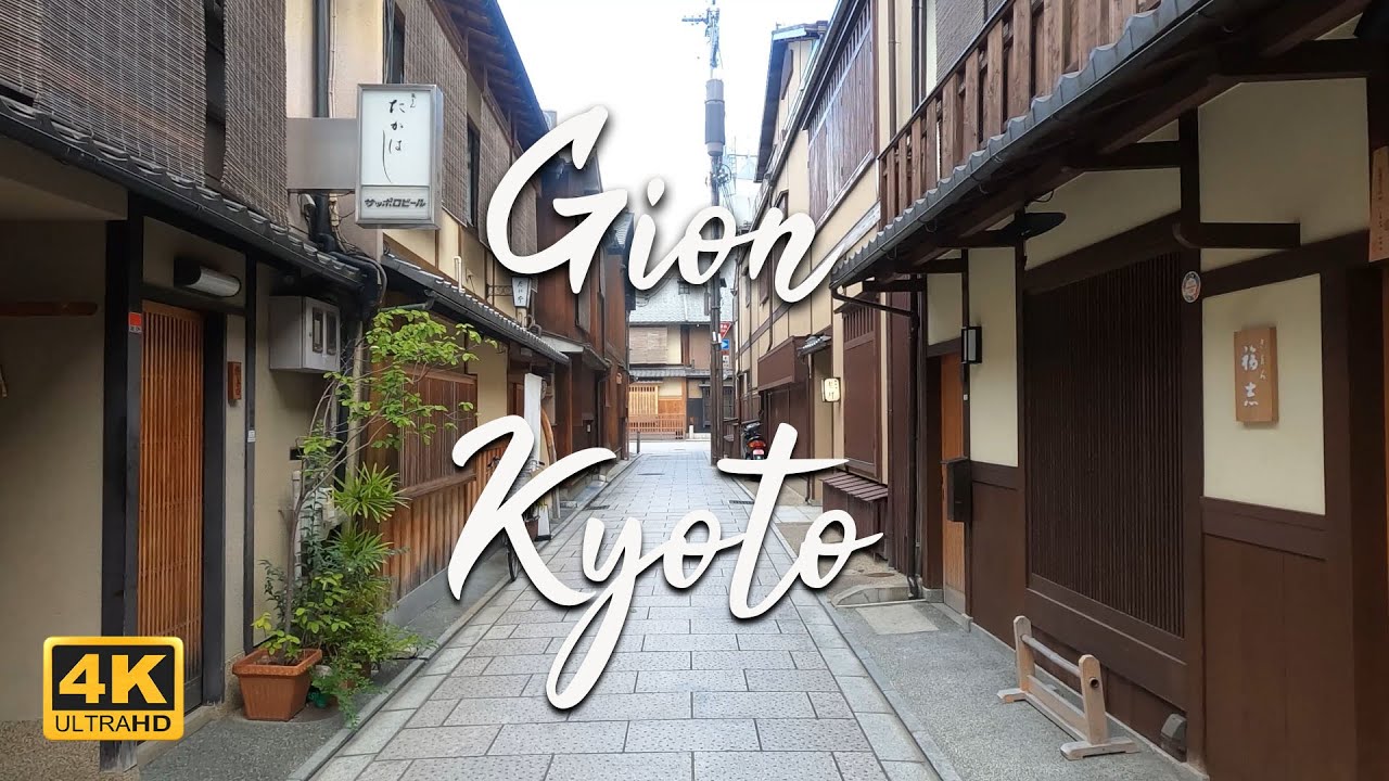 [4K] Walking Through Gion District's Ancient Charms | Kyoto Travel