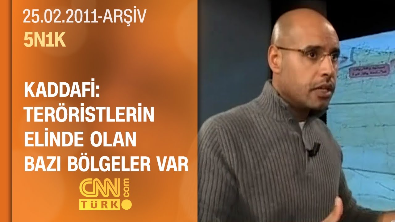 Muammer Kaddafi: Göstericiler keskin nişancılar tarafından vurulmadı - 5N1K 05.02.2015