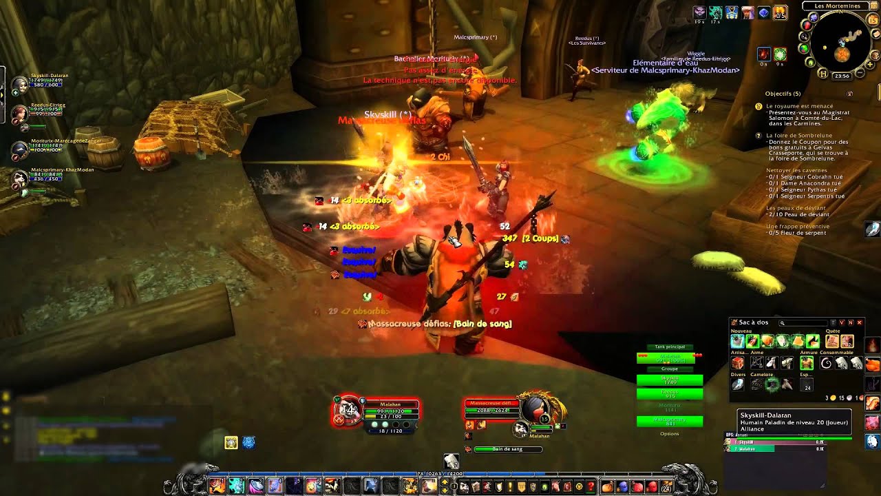 Wow [Donjon 01] Les mortemines