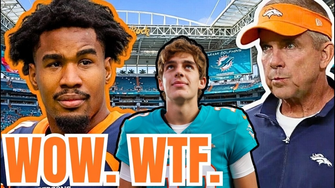 Dolphins TRADE Jaylen Waddle to Broncos! Miami WINS THIS TRADE! TANK is ON for ARCH MANNING!