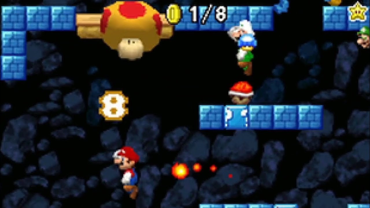 最強の勝負。マリオvsルイージ#215[Newスーパーマリオブラザーズ]