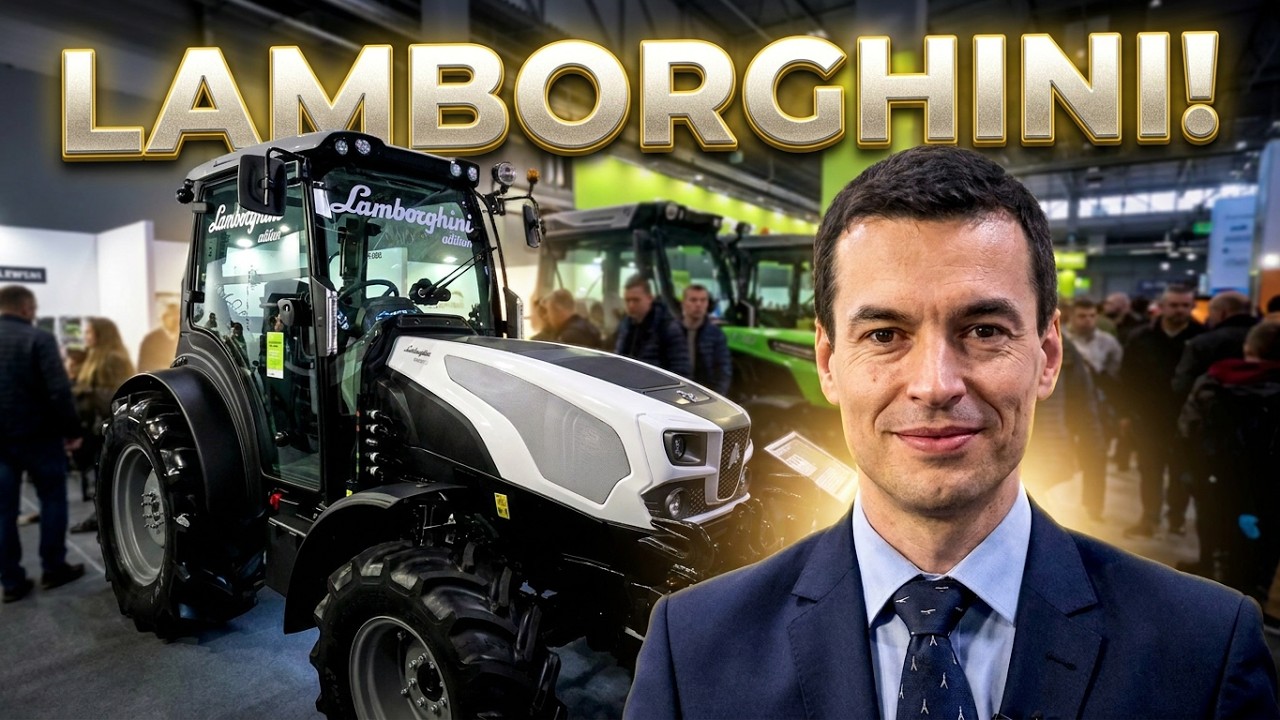 Targi Kielce 👉 traktory i kombajn Deutz-Fahr