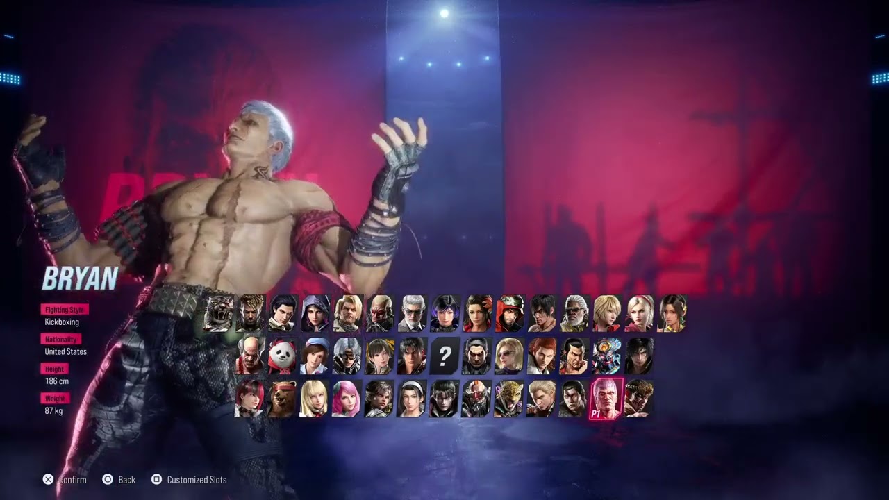 Tekken 8: Character Select Season 2 