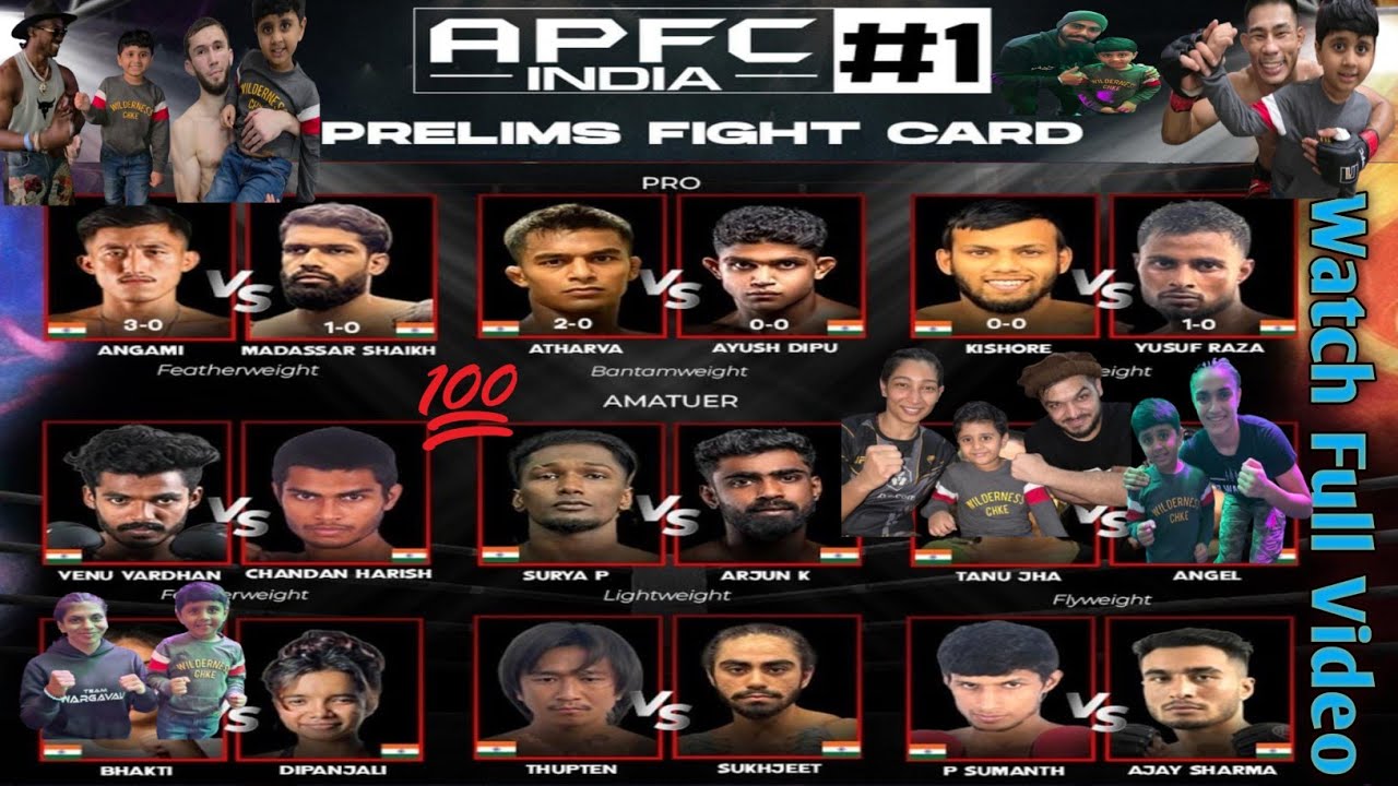 За кулисами: чего не видят фанаты на APFC India #1 | Мероприятие прошло в Намма Бангалору ИНДИЙСК...