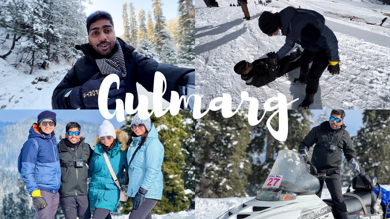Gulmarg in Winters , snowmobile ride , skiing , Gondola ride | Winter Kashmir 2021 | EP 02