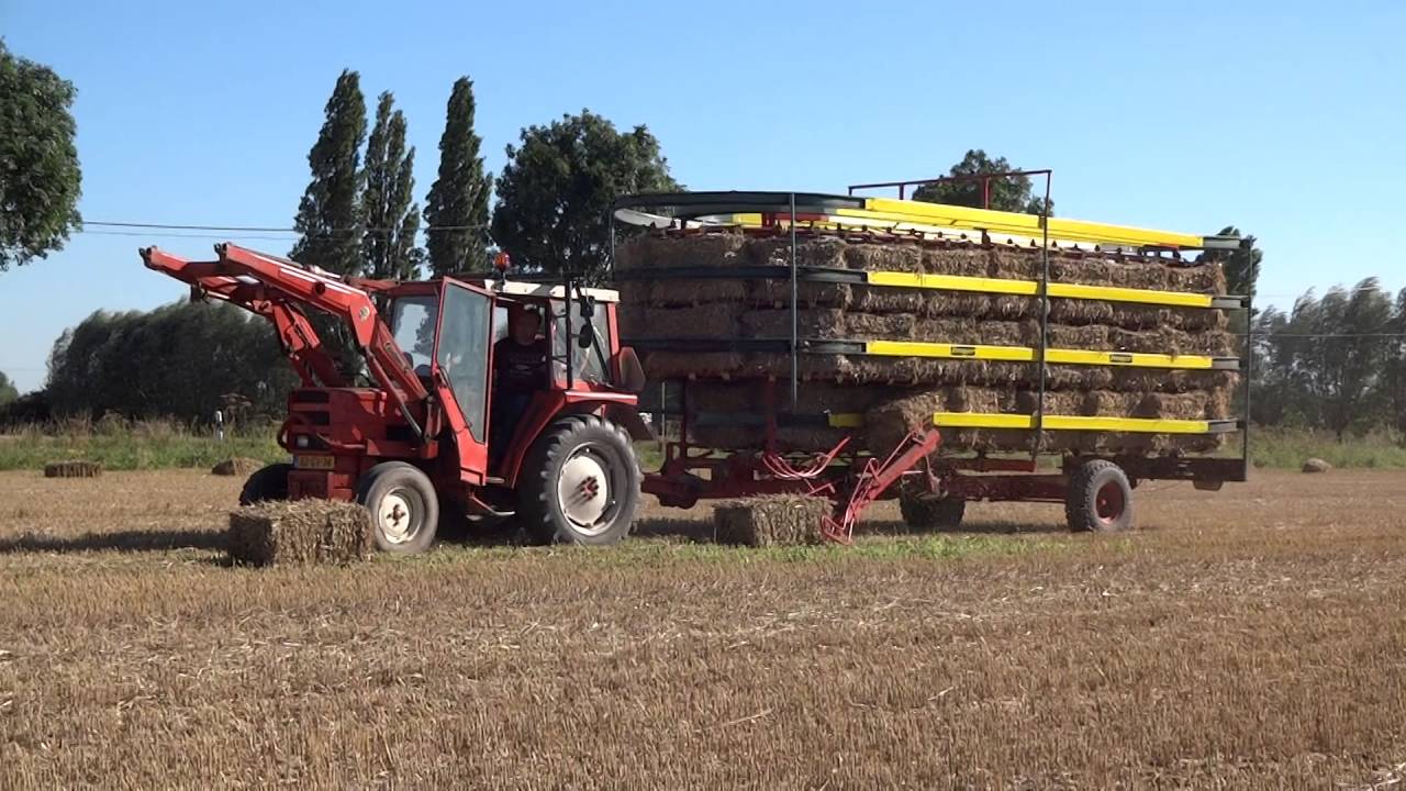 Kemper Ballenautomat BE125 stro laden Bart en Twan 20160717