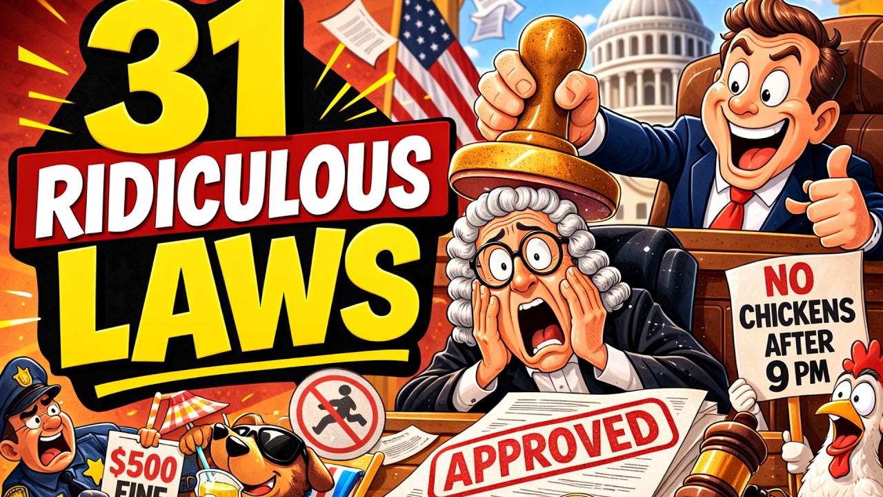 31 Most Ridiculous Laws That Somehow Passed Government Approval