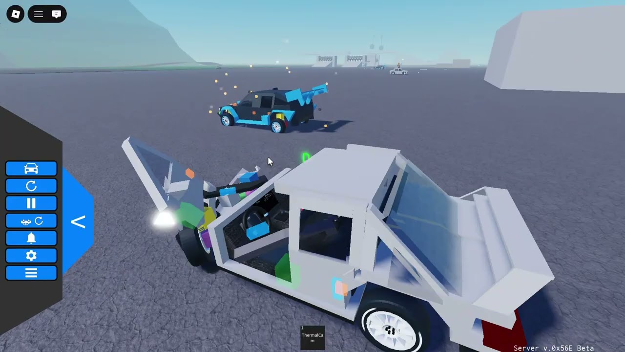 playing the most realistic car crash game on roblox!!! total destruction
