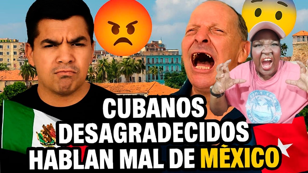 MÉXICO ayuda y CUBANOS lo ODIAN CUBANA ARREMETE A CUBANOS QUE  CRITICA sin COHERENCIA DayConections