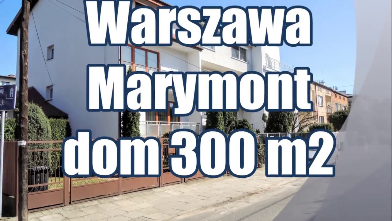 Marymont dom 300 m2