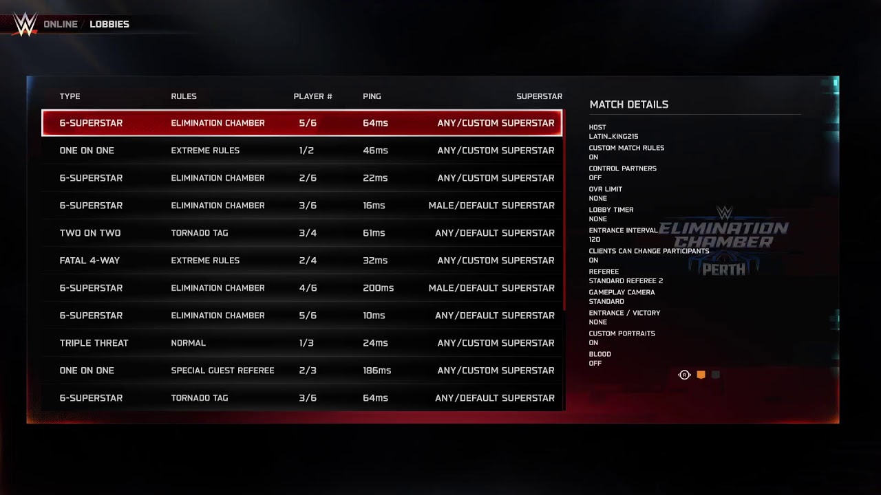 WWE 2K25 Online versus URBOYCHARLES