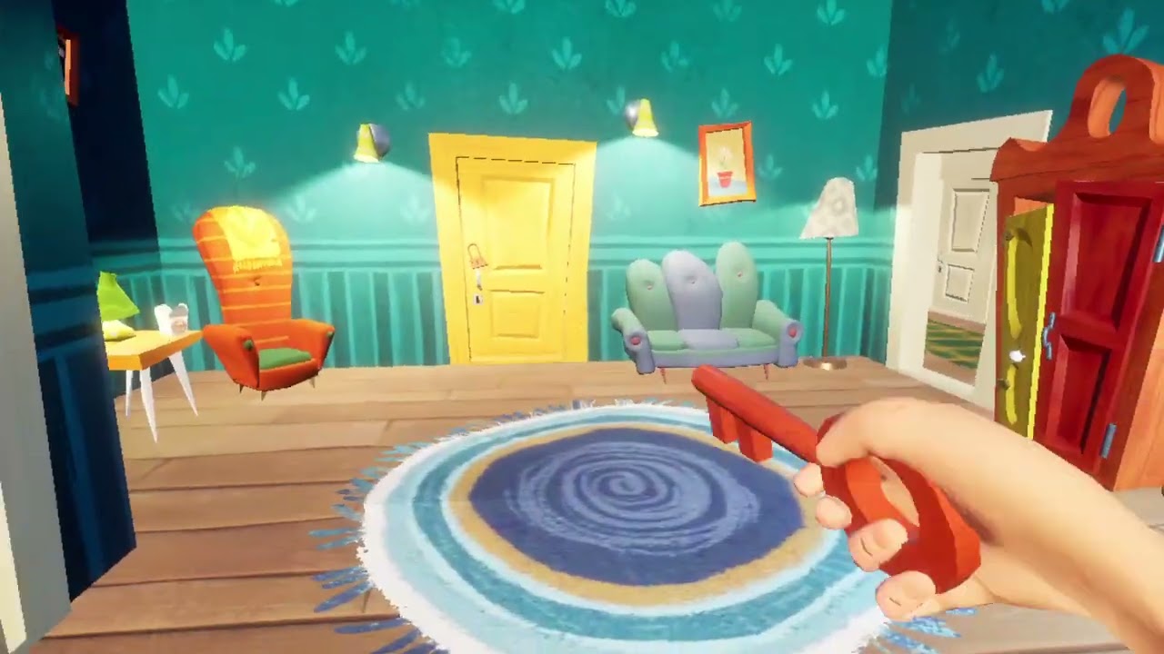 Hello Neighbor прохождение 1 акт с фредбером