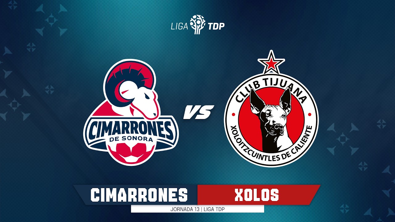 📹🐏 | Cimarrones de Sonora vs Xolos de Hermosillo | Liga TDP | Jornada 13