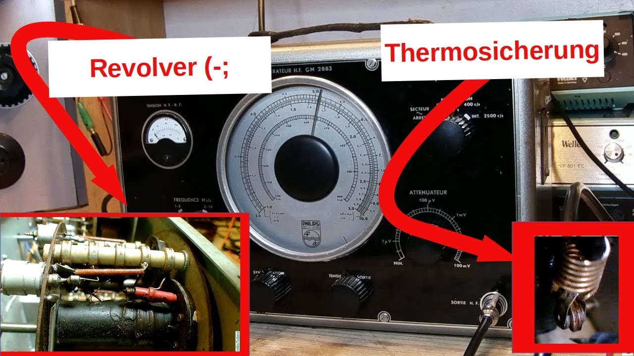 [126] Philips GM2883 Prüfsender Reparatur