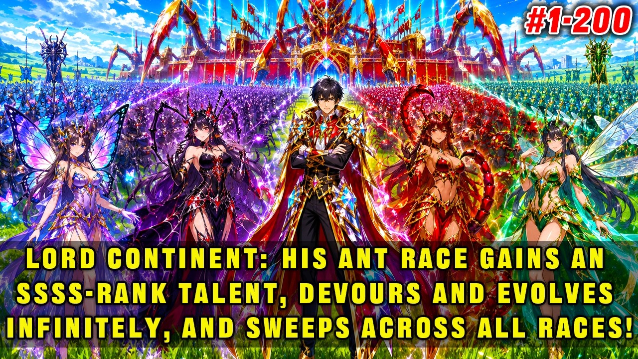 🔥Ants Are Weak? His Ant Race Gains SSSS-Rank Devouring Evolution and Sweeps Across the Myriad Races!