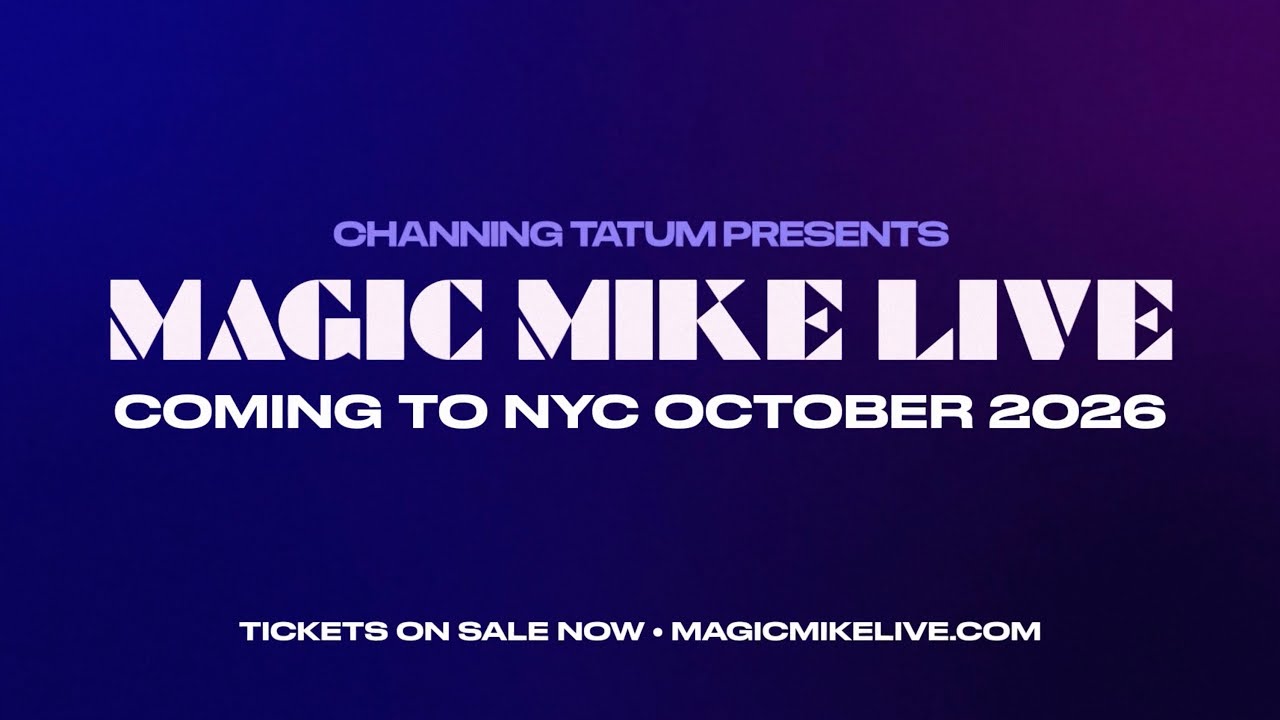 Magic Mike Live Coming to New York City in 2026