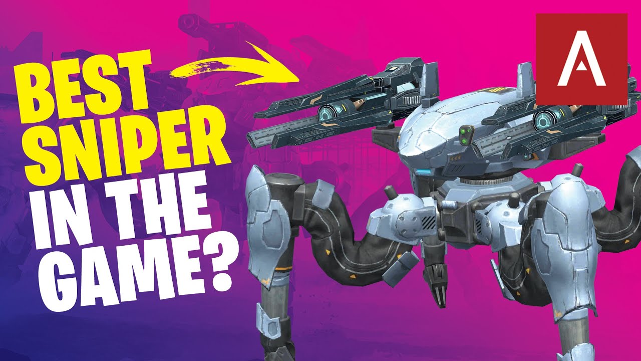 War Robots Test Server - New Spider Robot JAEGER Is Best Sniper In The Game? WR Gameplay