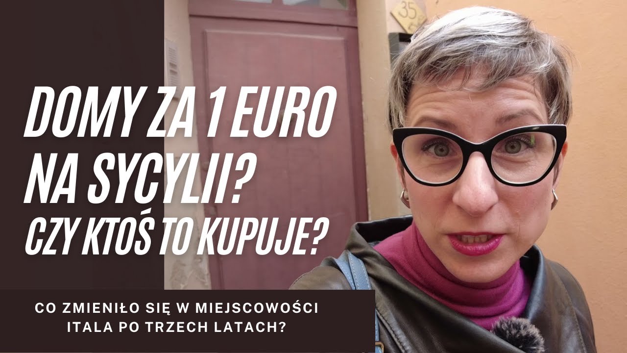 Domy za 1 euro - czy ktoś je kupił? |Paulina Wojciechowska