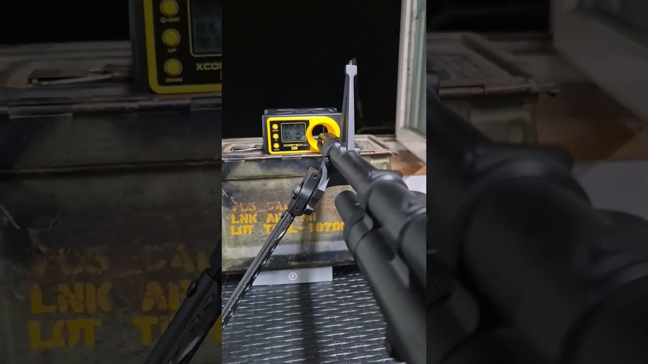 Testing the standard m120 A&K m60 H.M.G #fun #airsoft #fakeguns #toys #testing #airsoftgeek #chrono