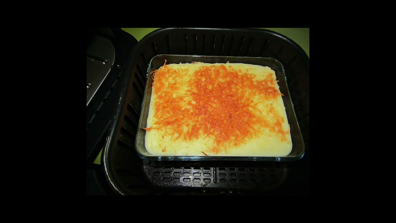 FREIDORA DE AIRE. Pastel de carne