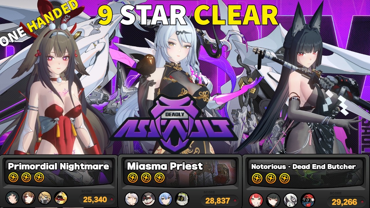 Guess who is back and I am  𝓰𝓸𝓸𝓷𝓲𝓷𝓰 | NEW Deadly Assault 9 Star Clear | Zenless Zone Zero 2.6