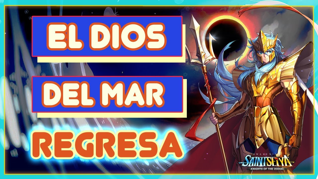 🔱💧 POSEIDON 💧🔱 Regresa al META Saint Seiya Awakening