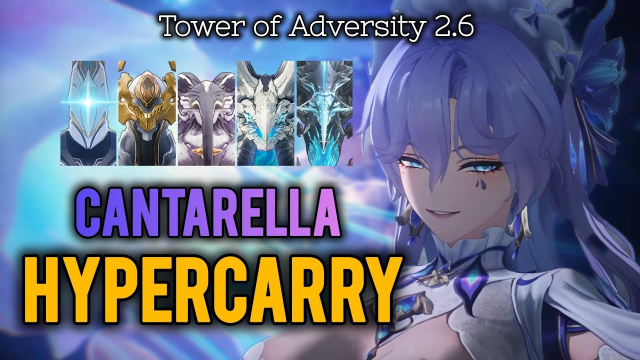 Cantarella Hypercarry | Hazard Tower All Floors | Tower of Adversity 2.6 | Wuthering Waves 
