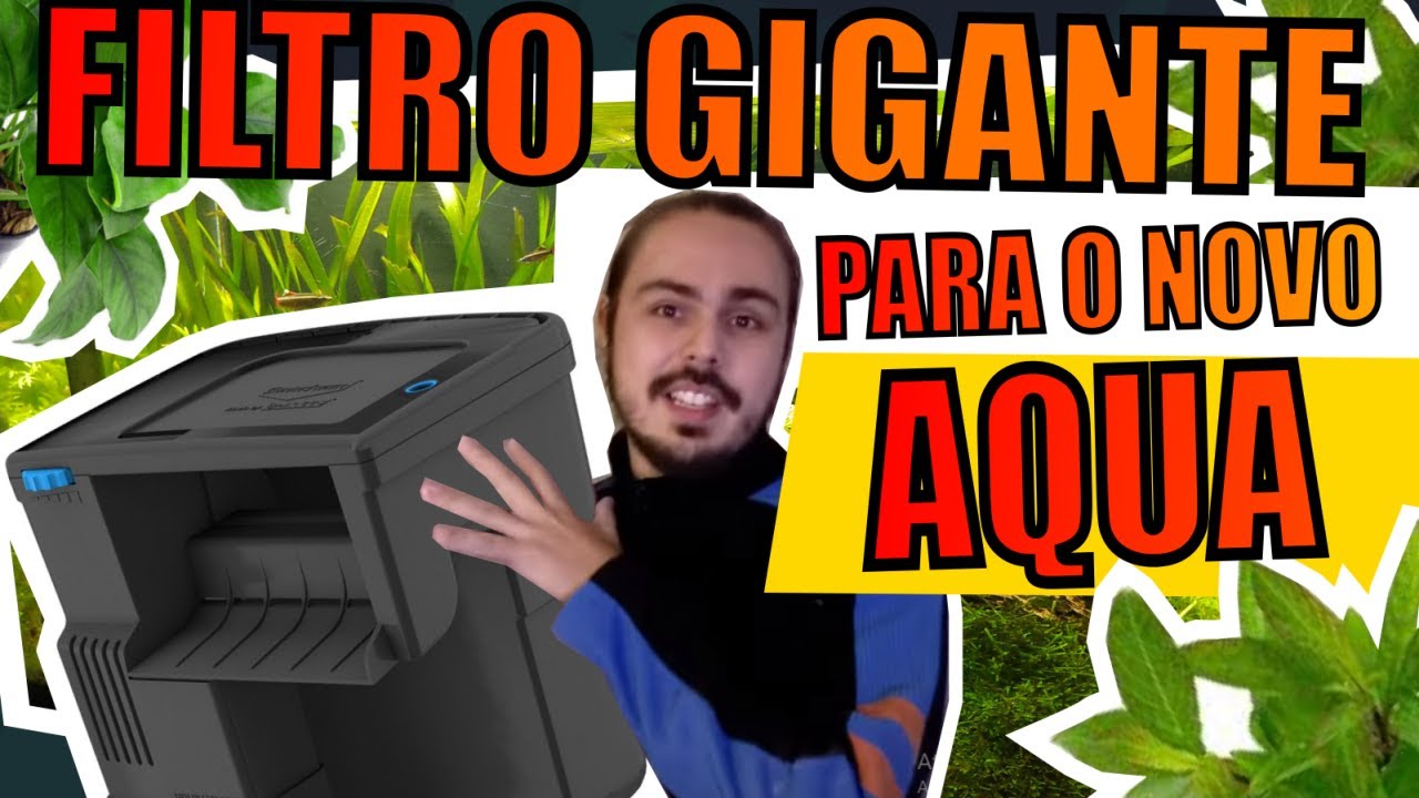 🔴VLOG: COMPREI UM FILTRO GIGANTE PARA O PEIXE MONSTRUOSO |Mr. Betta|