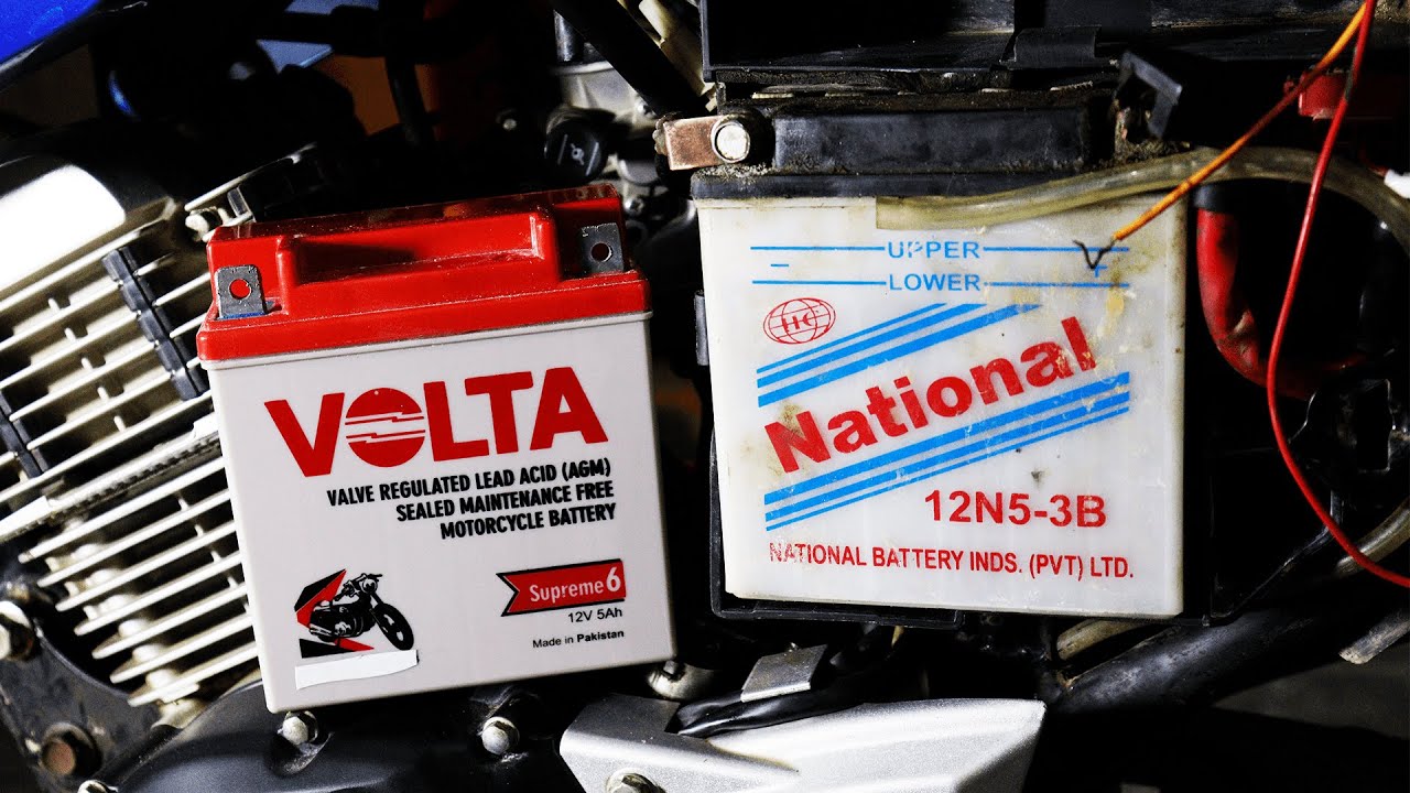 DRY Vs Acid Battery | Yamaha ybr125 | Bike Engineer PK