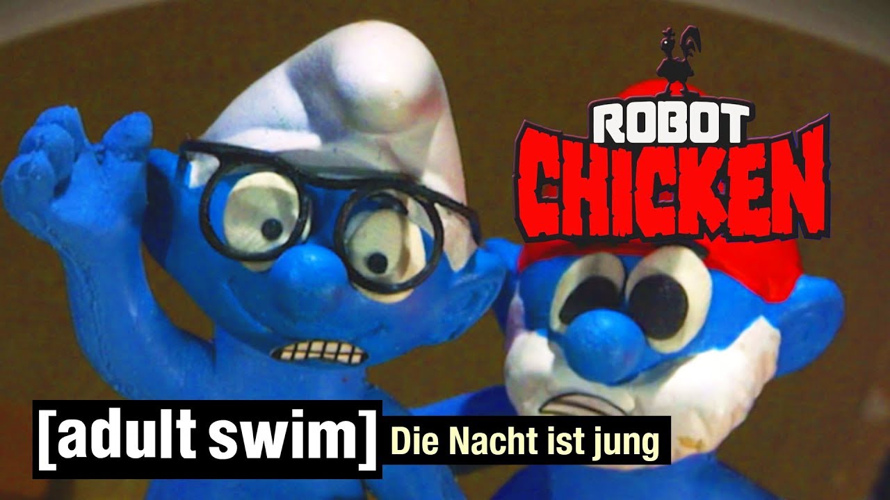 Die Nacht ist jung | Robot Chicken | Wer hat Torti Schlumpf ermordet? | Adult Swim