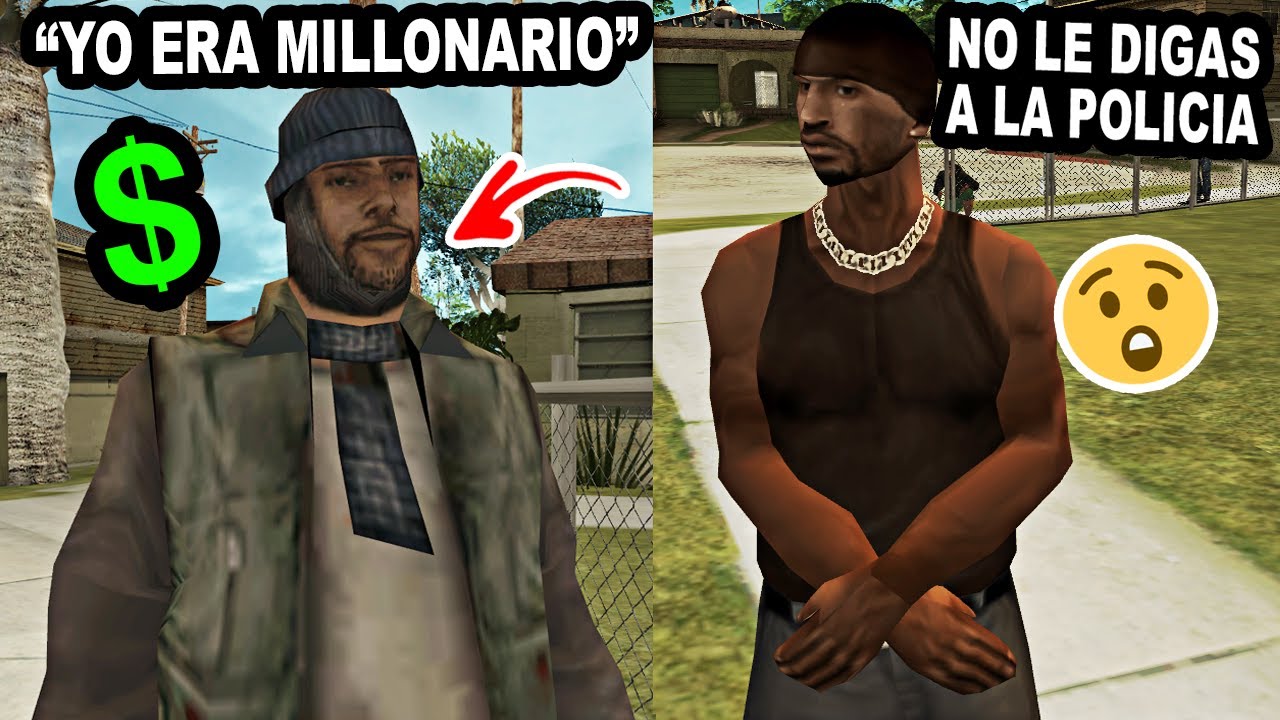 Te sorprenderá lo que le dicen a CJ los Peatones del Gta San Andreas !