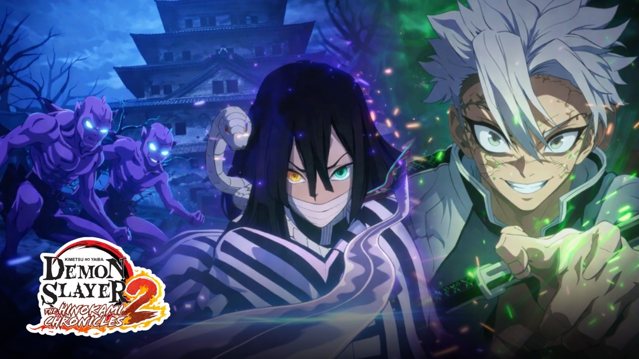 Obanai Iguro & Sanemi Shinazugawa - Abandoned Castle Battle - Demon Slayer Hinokami Chronicles 2