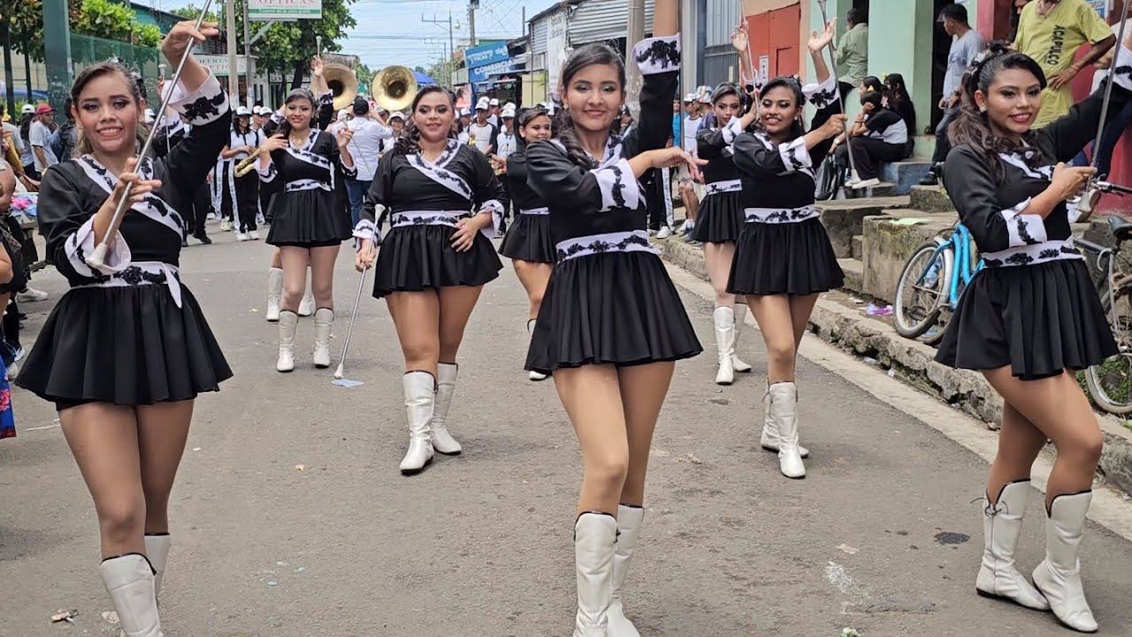 INUS BAND INTERNACIONAL 💫 Desfile del Correo de Jiquilisco 2024 💃
