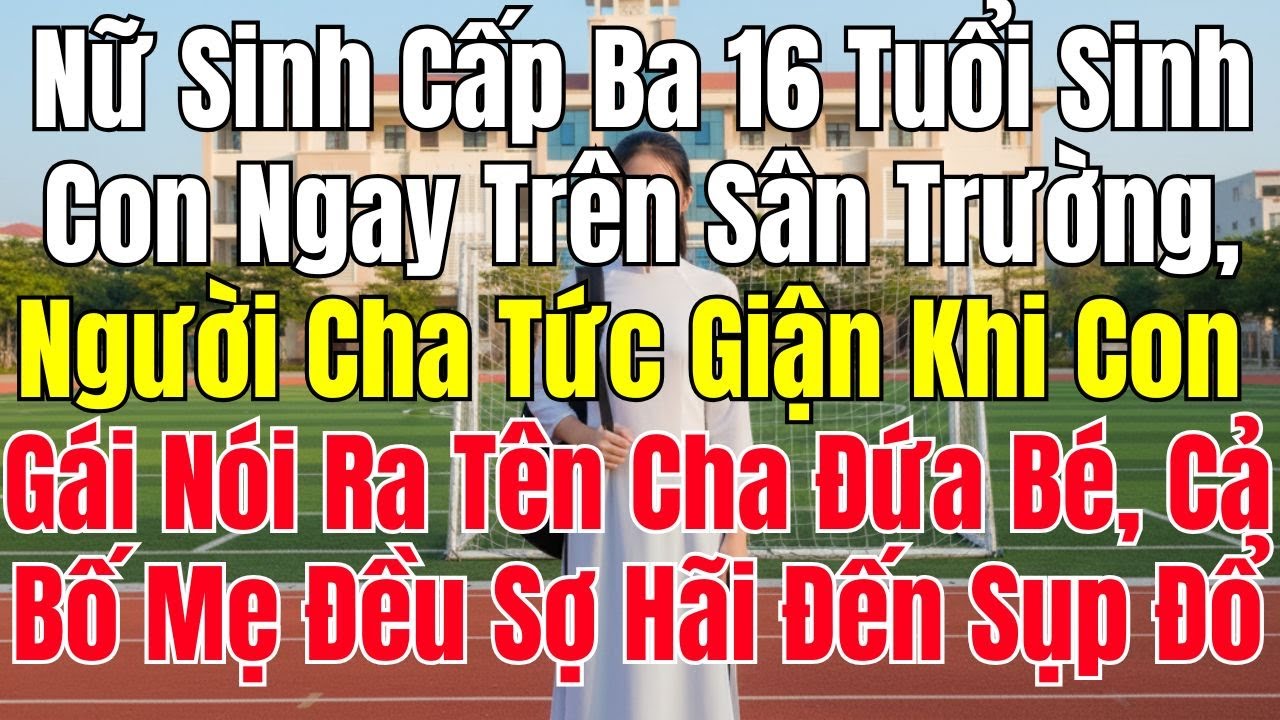 Nữ Sinh Cấp Ba 16 Tuổi Sinh Con Ngay Trên Sân Trường, Người Cha Tức Giận Đến Đứt Từng Khúc Ruột