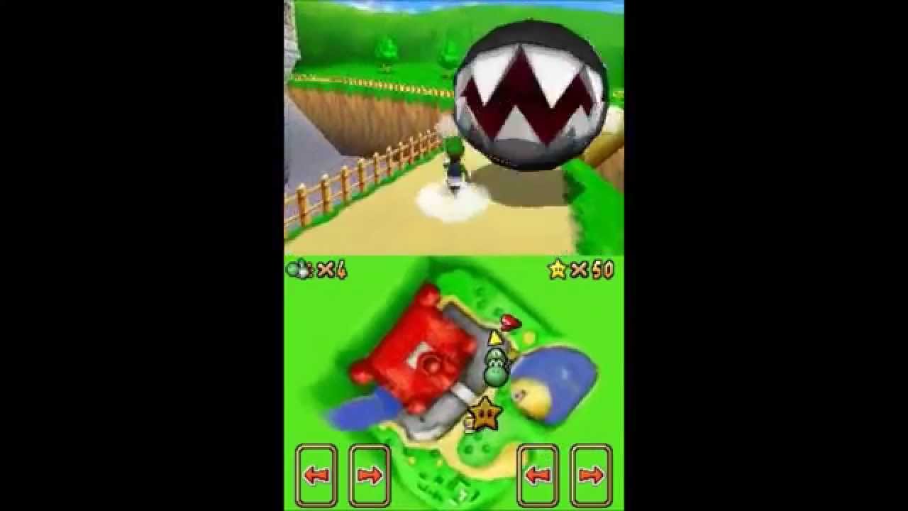 Super Mario 64 DS: Messing around with the map select