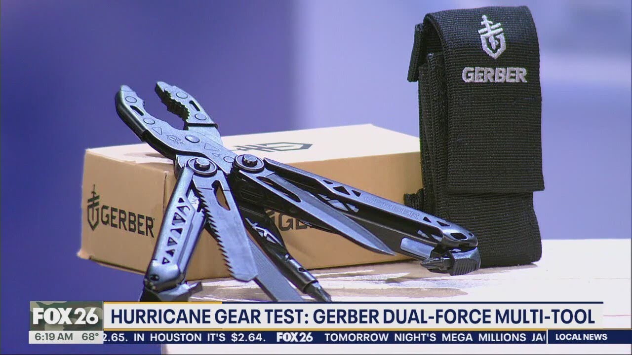 JD's Hurricane Gear Test: Gerber Dual-Force Multi-tool