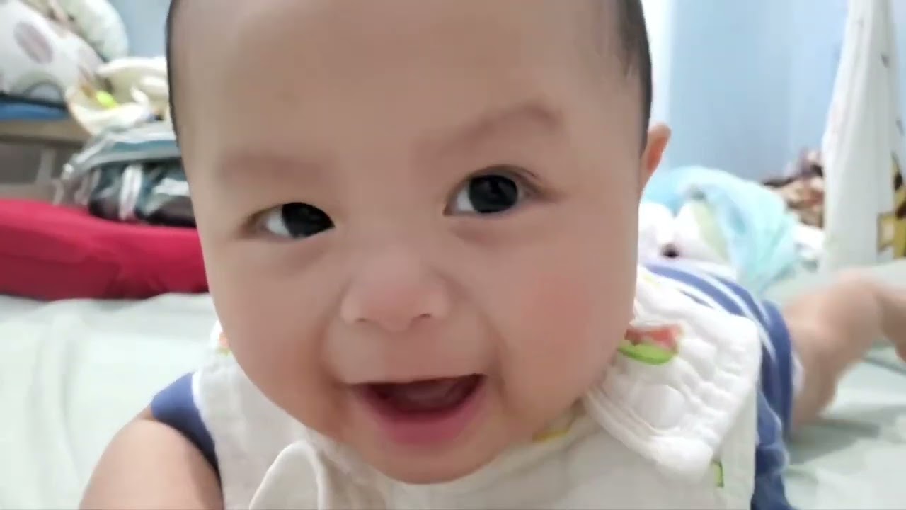 New game for 5-month-old IVF baby, What does a 5-month-old baby know? #ytangan #cutebaby #cute #baby