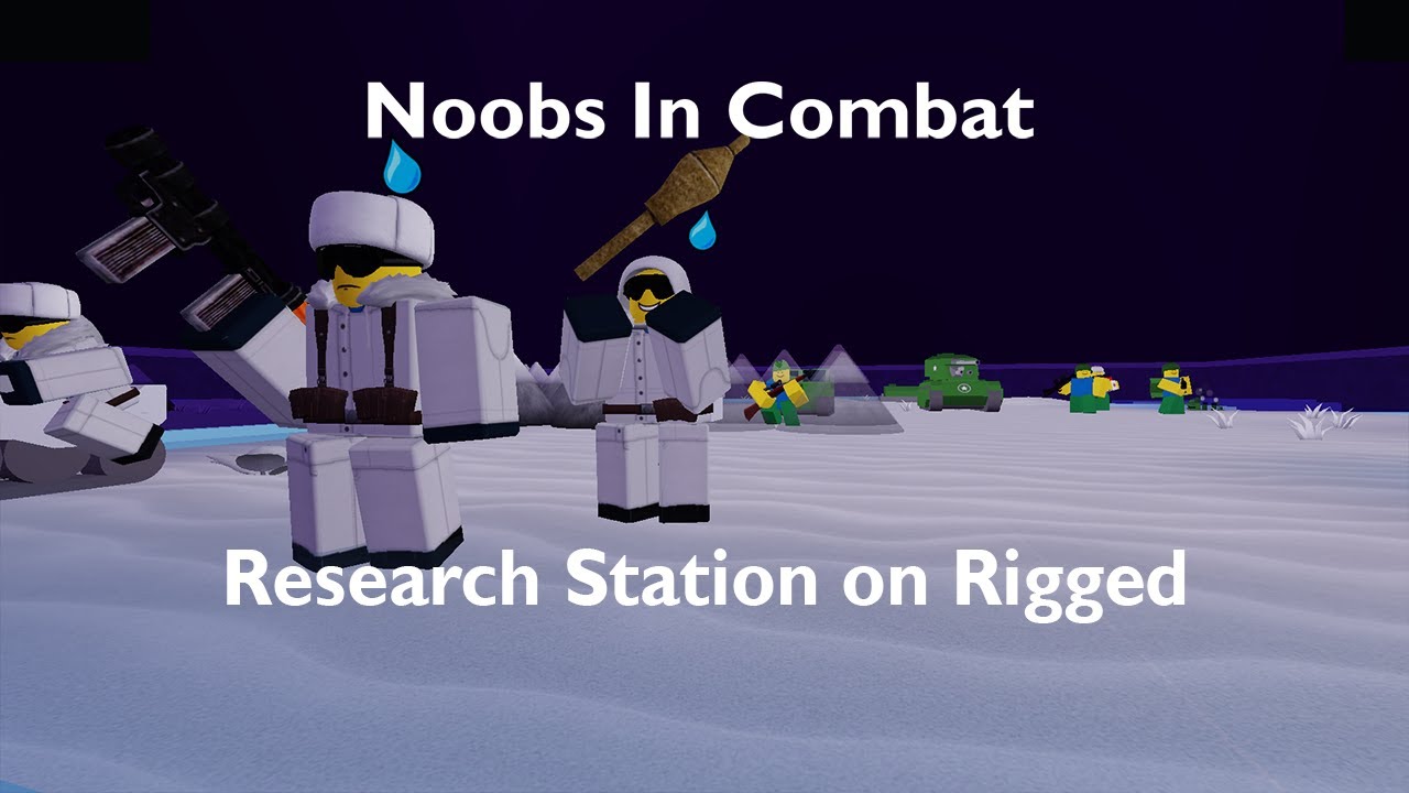 How to beat Research Station solo on Rigged (Noobs In Combat, Roblox)