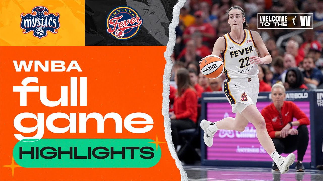 Washington Mystics vs. Indiana Fever | FULL GAME HIGHLIGHTS | June 19, 2024