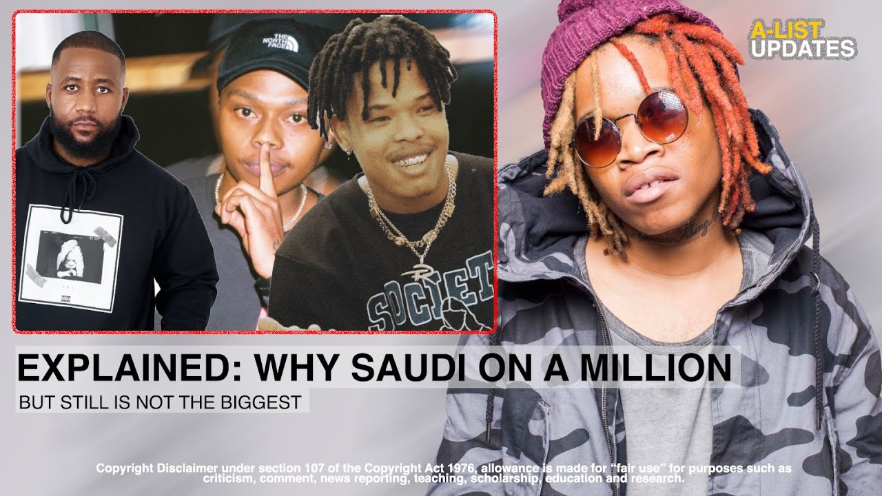 Why Saudi Has More Listeners Than A-Reece, Cassper, Nasty etc. On Spotify