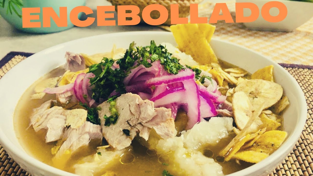 Encebollado de pescado