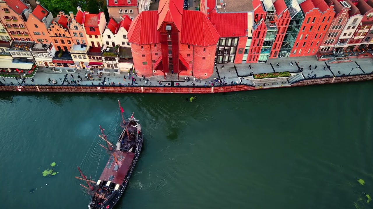 Gdańsk Old Town 4K