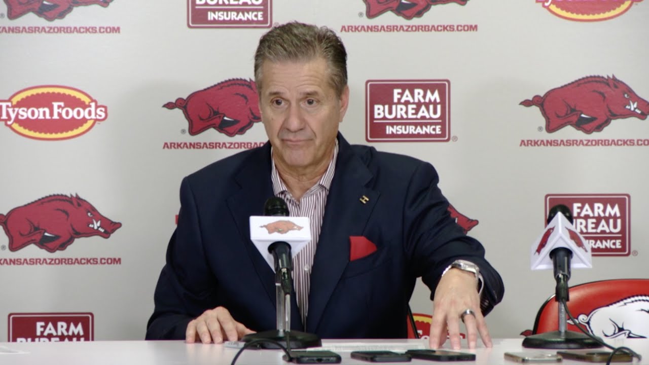 Джон Калипари после игры &ndash; №25 Арканзас 89, №6 Луисвилл 80