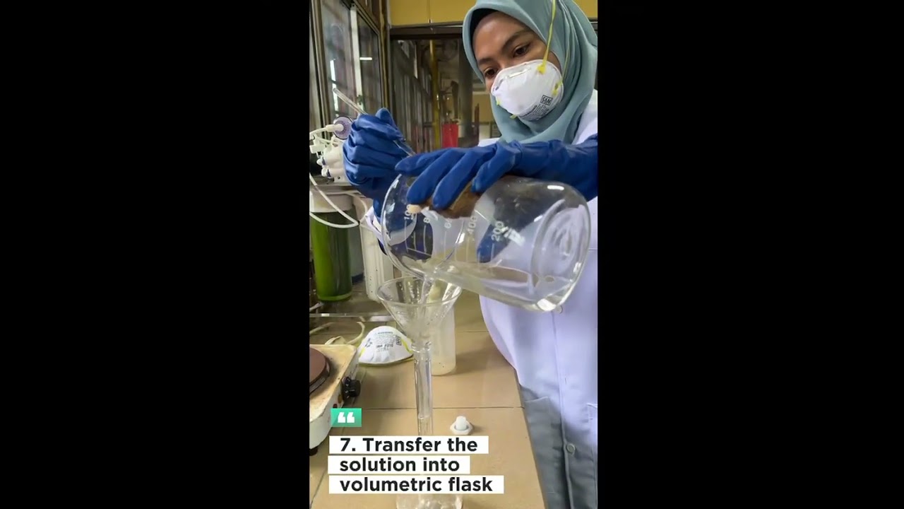 preparation standard solution by Asma