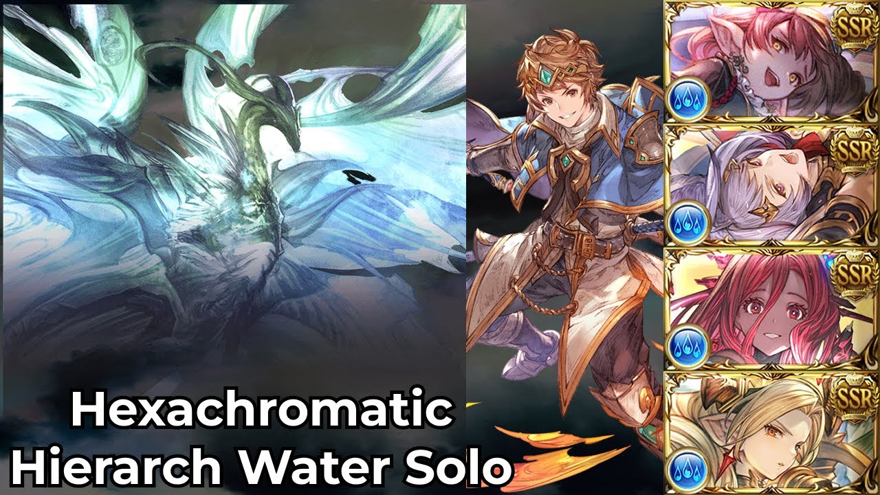 【GBF】 Hexachromatic Hierarch Water Solo【グラブル】天元ソロ 水