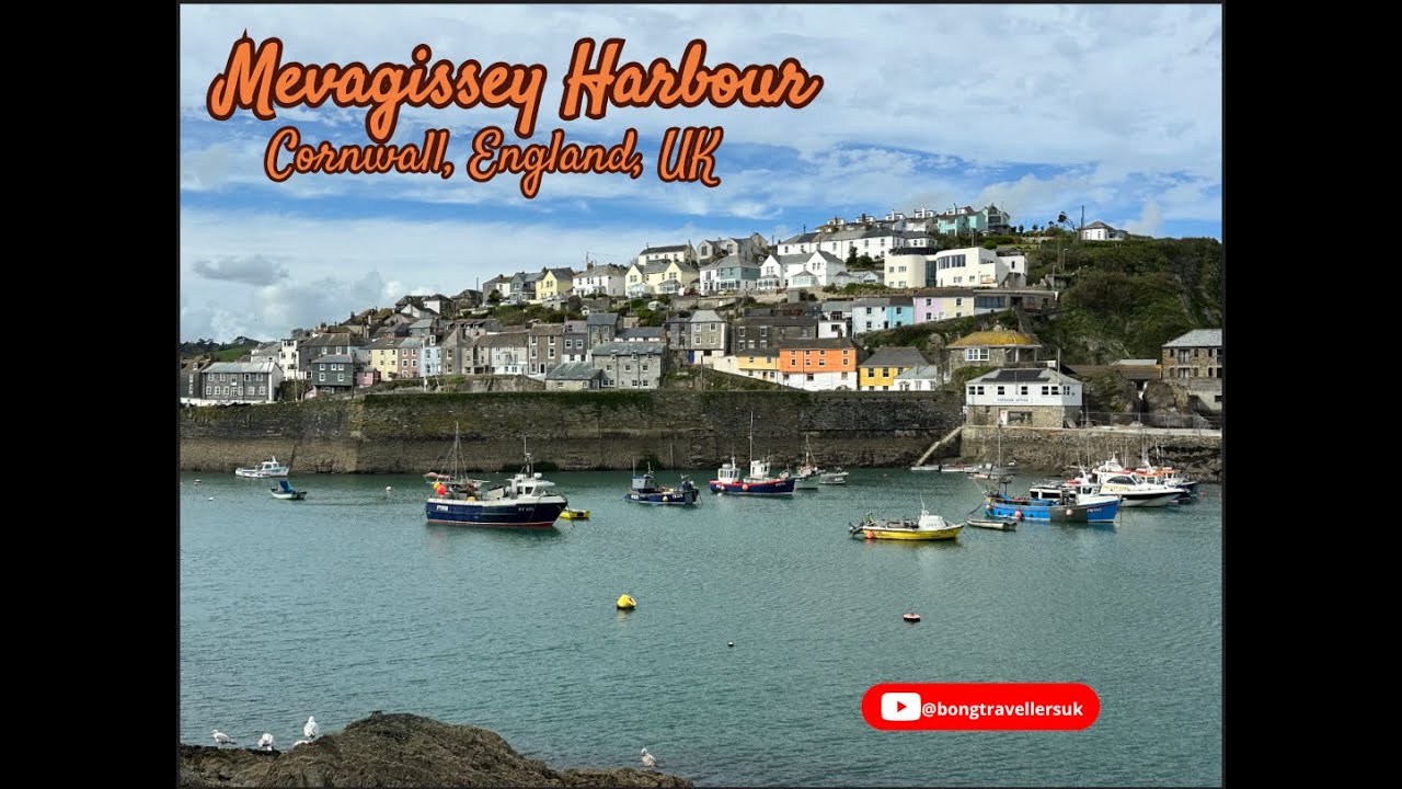 Mevagissey Harbour, Cornwall, England, UK