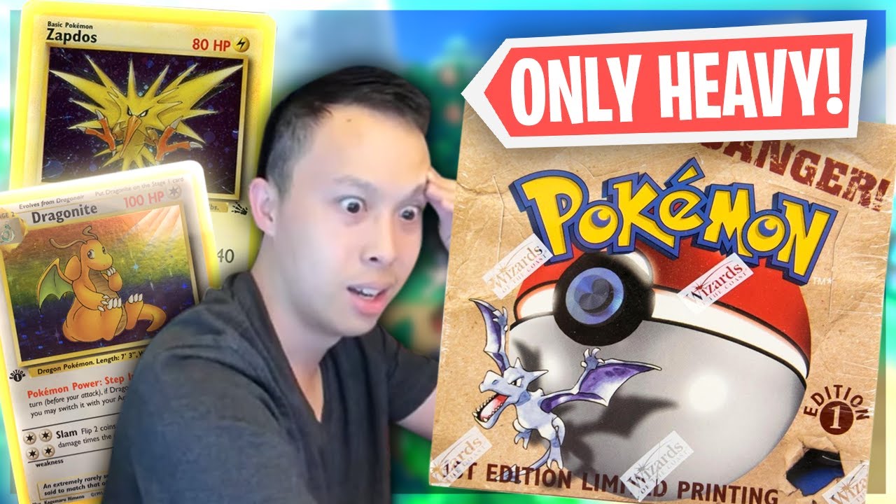 OPENING HEAVY PACKS ONLY! - 1st Edition Fossil Booster Box!