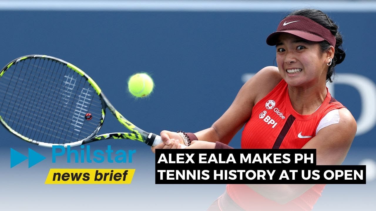 Alex Eala makes Philippine tennis history at US Open