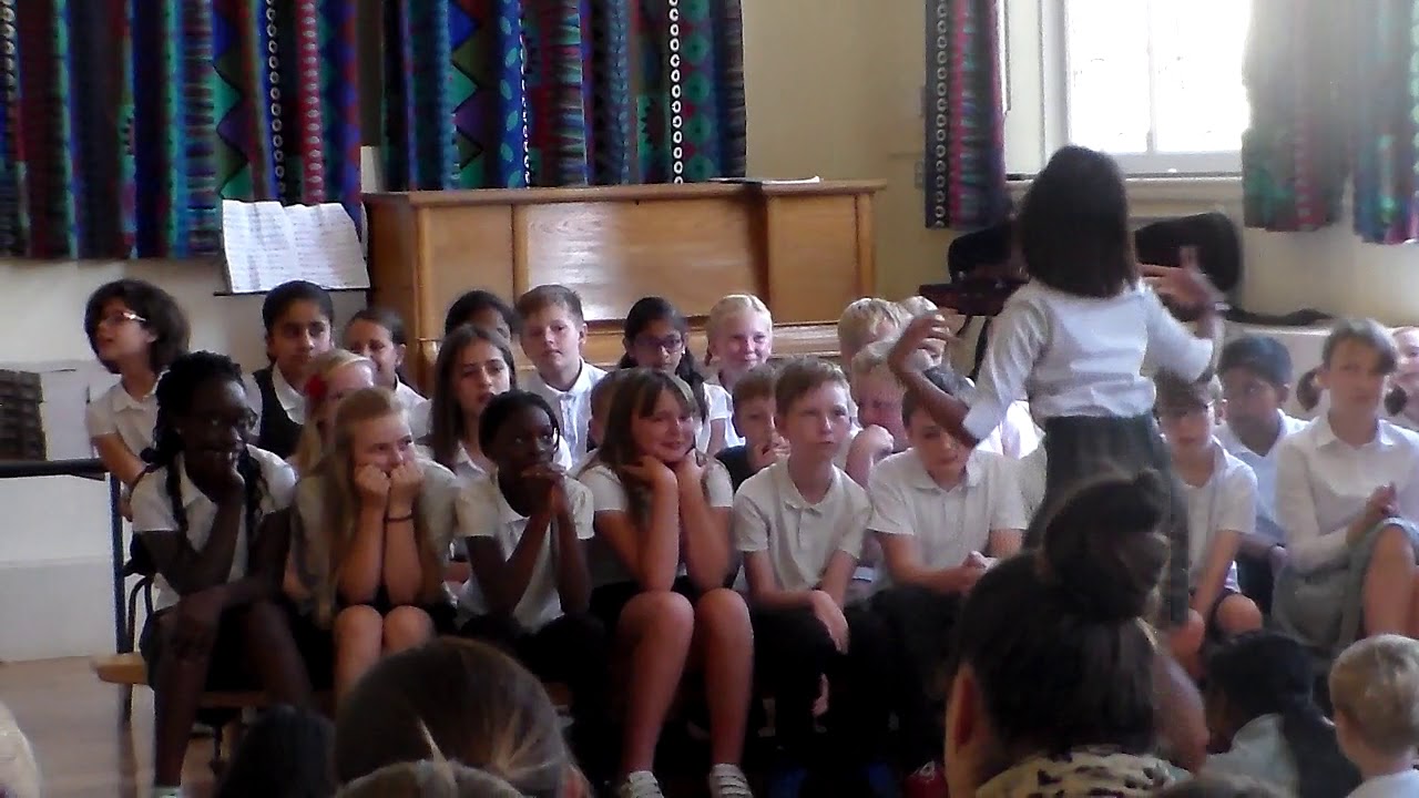 Pratyasha's leavers assembly performance..(Bignold)